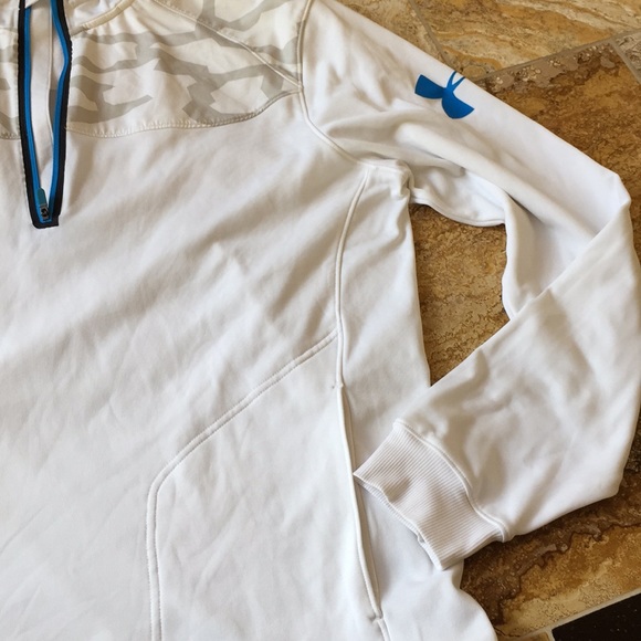 Under Armour Hoodie sweatshirt/electricblue zipper - Picture 8 of 8